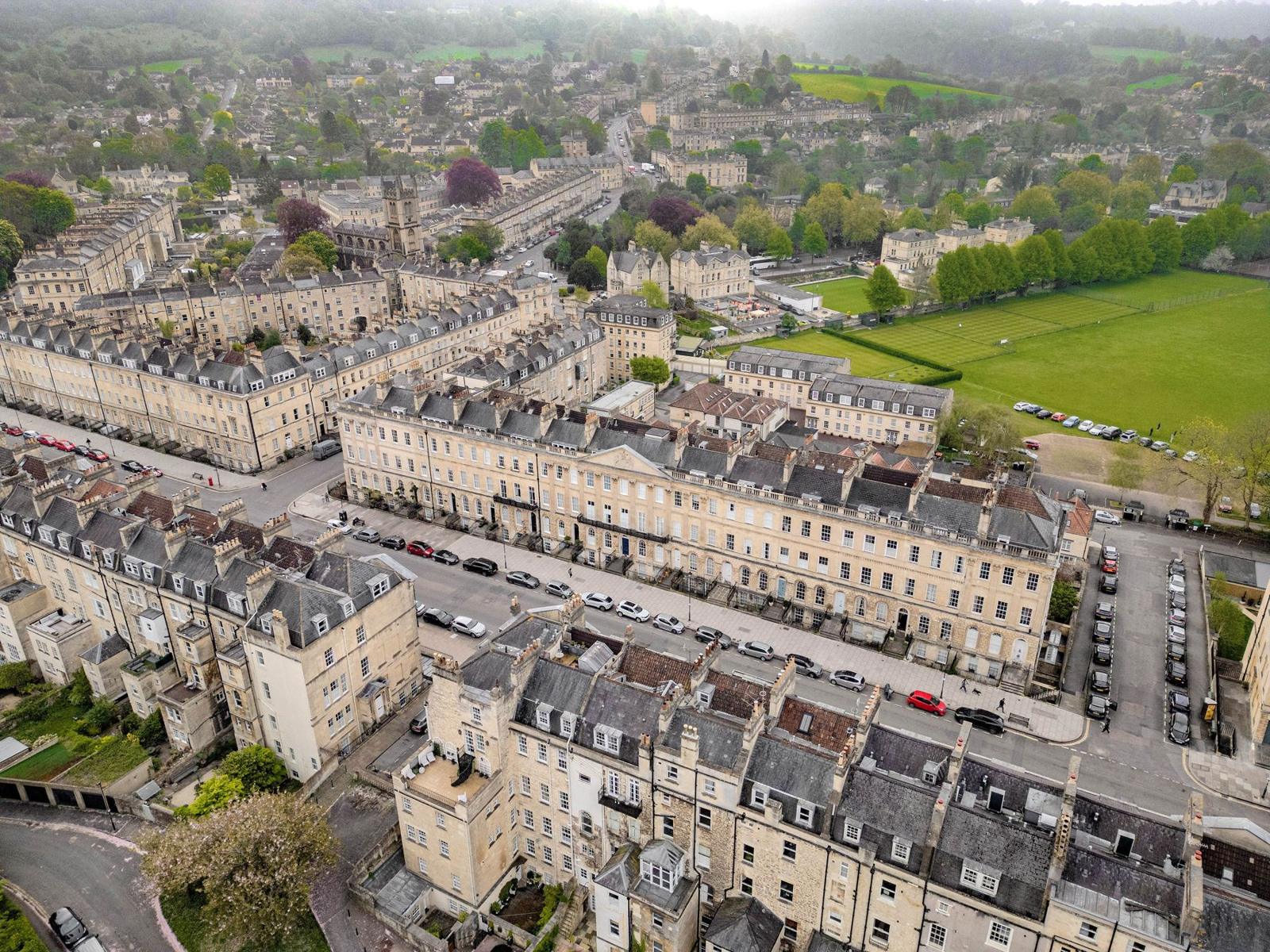 Sydney Place from above