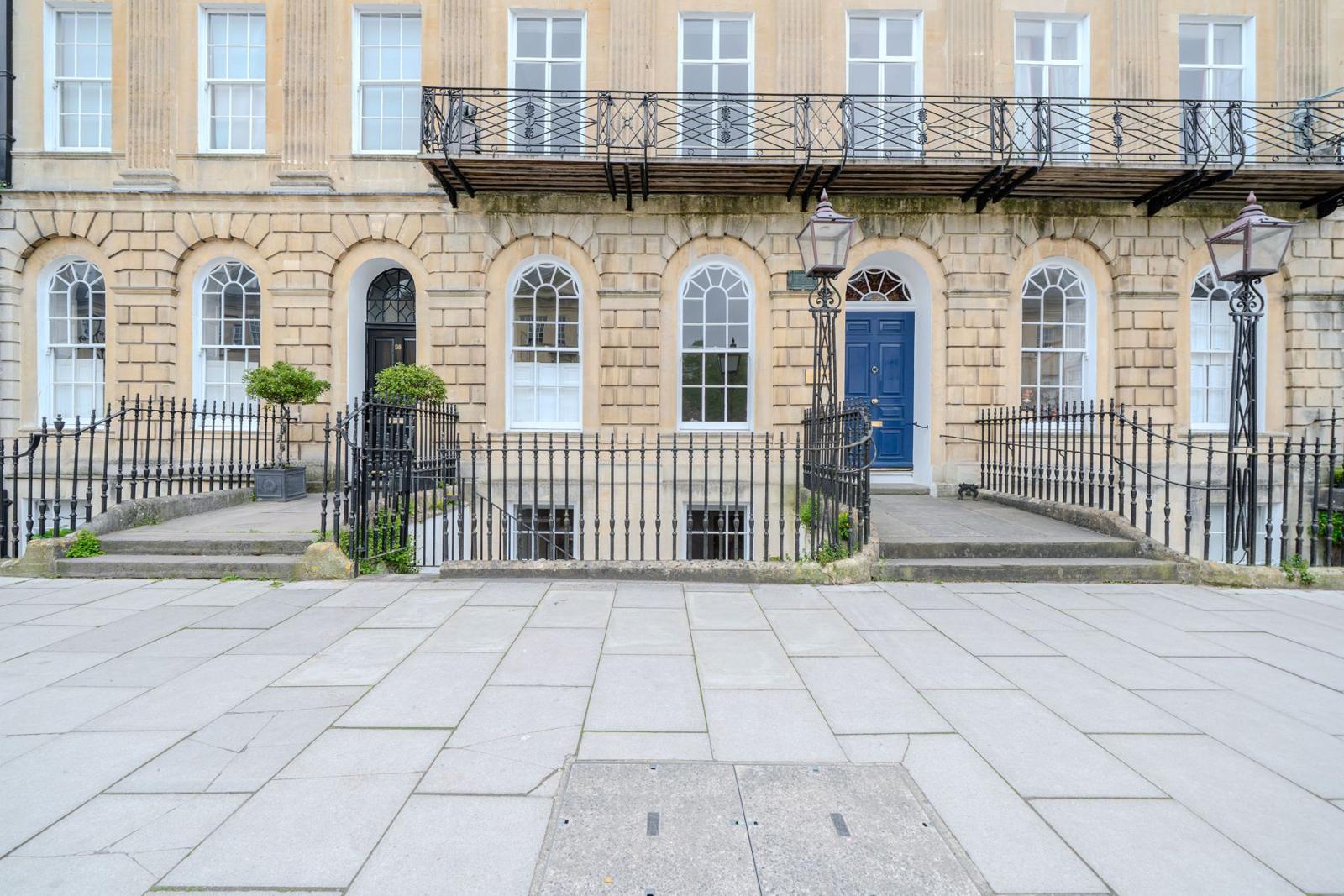 Front door on Great Pulteney Street
